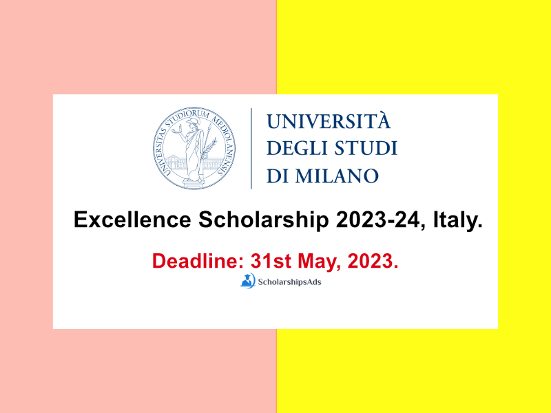 university of milan italy scholarships 2023